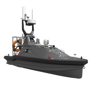 China Hawkvine USV014 Hydrographic Survey Boat Desel fuel Power supply Weight 750kg Speed 35Knot for sale