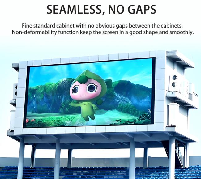 YUYI LED Display seamless cabinet joining