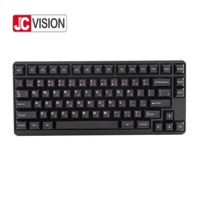 China 80 Keys Mechanical Keyboard Kits QMK Program RGB Backlight LED Hot Swap Mechanical Keyboard for sale