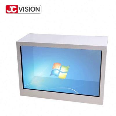 China JCVISION Transparent LCD Screen 21.5inch LCD Digital Display for sale