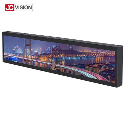 China Remote Control Stretched Bar LCD Display 28inch Android LCD Advertising Player for sale