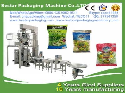 China green leafy vegetable salad weighting and filling machine ,all kind of vegetables, like iceberg lettuce, romain, spring for sale