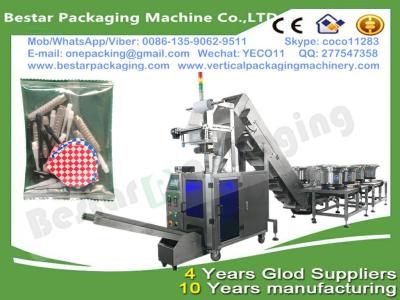 China Fully automatic vibrate counting and packing machine for furniture hardware VFFS equipment for sale