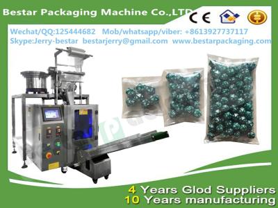 China How to pack hardware ,screws,bolts ,nuts into pouch packing machine for sale
