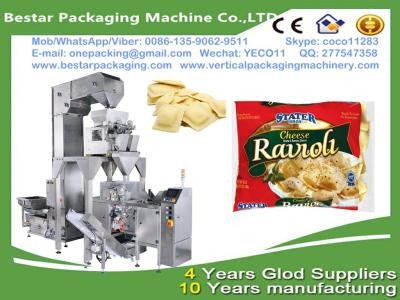 China frozen dumplings packaging machine,frozen dumplings weighting machine with doypack stand up pouch for sale
