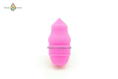 China Maquillaje rosado de mezcla de la esponja de la licuadora de la esponja de la precisión de encargo del logotipo con la prueba del jabón en venta