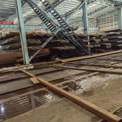 China Cold Formed Steel Sheet Pile Larsen Q235 Sy295 Sy390 Metal Sheet Piling U/Z 6m 12m for sale