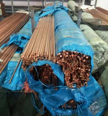 China C12000 TP2 Copper Round Stock Diameter 4 - 300mm Custom Cutting Any Length for sale