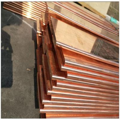 Chine C11000 ETP Flat Copper Bar Chemical Composition ASTM Standard à vendre
