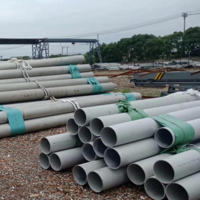 China Hot Rolled Stainless Steel Pipe Tube DN5 - DN500 SCH40S SCH80S In 6m Length For Inddustrial for sale