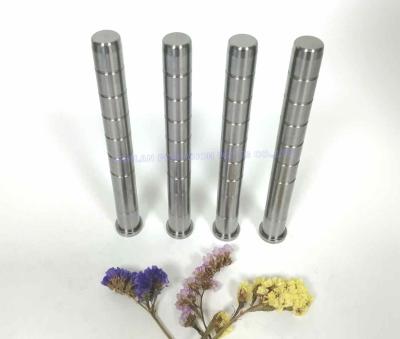 China Standard 1.2343 Precision Mould Parts Pins Guide Rod For Injection Molding for sale