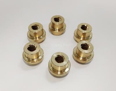 China Non Standard Brass Precision Mould Parts Sleeves Bushing Copper Inlaid Guide Plastic Sleeve  For Plastic Mould for sale