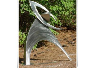 China Metal la escultura al aire libre modificada para requisitos particulares jardín del metal/la escultura abstracta figurada en venta