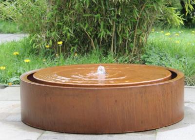 China Round Large Water Feature Contemporary Garden Decoration 150cm Dia Size for sale
