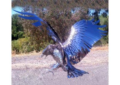 China Escultura de aço inoxidável de Eagle do jardim/decoração interna/estátua de Eagle à venda