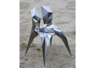 China Altura de acero inoxidable al aire libre e interior de la escultura el 100cm de los muebles 316L en venta