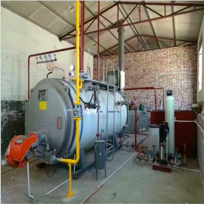 China Firetube boiler Oil or gas fired horizontal type steam boiler for building material industry for sale