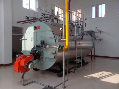 China 1.5ton 100hp 1500kg Small Gas diesel oil steam boilers for Industrial laundry wash machine for sale