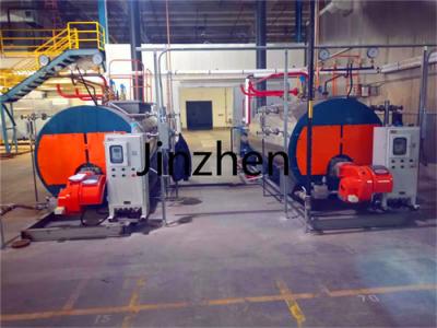 China Industrial Horizontal Fire Tube Natural Gas Diesel Heavy Oil Lpg Fired Steam Boiler for Food Industry for sale