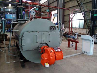 China 1 to 20 Ton Oil Gas Fired Three-Pass Horizontal Industrial Steam Boiler for lcohol Distillation,wine-making for sale