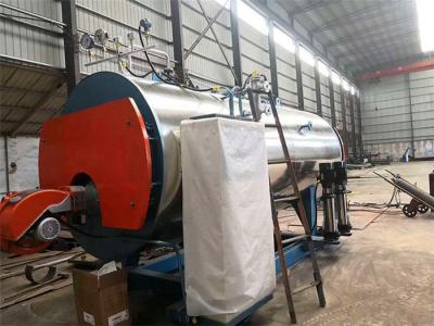 China Factory Automatic WNS Fire Tube Diesel Oil Natural Gas Fired Steam Boiler Price for Beekeeping for sale
