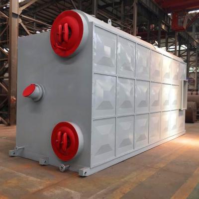 China SZS 10 ton to 30 ton water tube fuel natural gas diesel heavy oil fired steam boiler for Textile Mill for sale