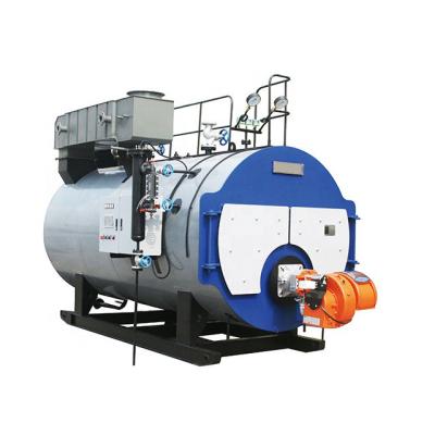 China 2t/h 150hp low Cost Wns Horizontal Oil Gas Fuel Condensing steam boiler  for milk pasteurization for sale