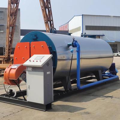 China Wetback Three Passed 1mw gas-fired oil fired hot water boiler for Central Heating System for sale