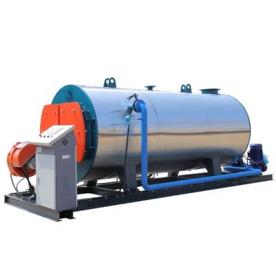 China 100% Safety Low Pressure Fully Automatic Operation Diesel Oil Natural Gas Fired Hot Water Boiler for sale