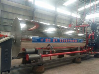 China Skid-mounted Horizontal Hot Oil Industry Thermic Fluid Heater Thermal Oil Boiler For Road Construction for sale