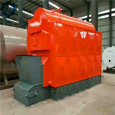 China 6 Ton 6000KG Wood Pellet Rice Husk Steam Boiler For Chicken Processing Plant for sale