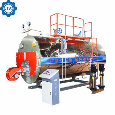 China 250hp 3ton 3000kg Industrial Oil Gas Fired Packaged Steam Boiler for Steam Sterilizer Autoclave for sale