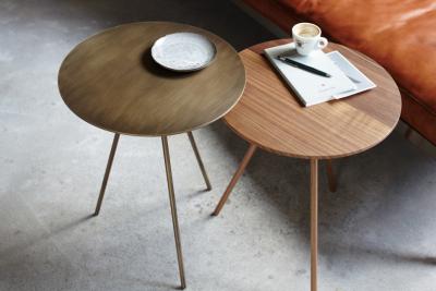 China Optional Colors Metal Leg Coffee Table , Home Furniture Metal Leg Coffee Table for sale