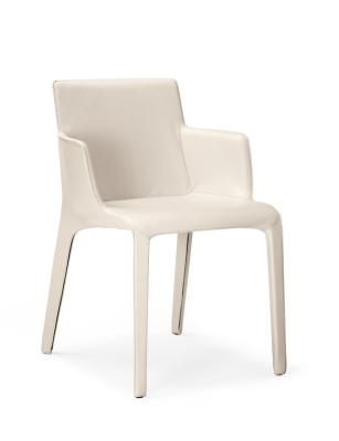 China Gio Chair Walter Knoll Fiberglass Dining Chair Foam Moulded With Steel Subframe for sale