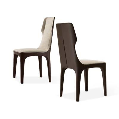 China Unmistakable Style Giorgetti Tiche Fiberglass Dining Chair Structural Steel Structure for sale