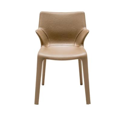 China Lou Eat Fiberglass Dining Chair With High Density Polyurethane Structure for sale