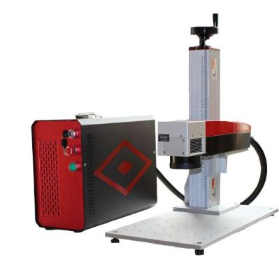 China Portable 20W Fiber Laser Marking Machine High Precision For Metal for sale