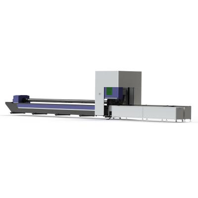China CNC Tube Fiber Laser Cutter Machine for sale