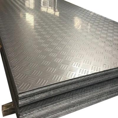 China Zero Spangle Galvanized Checkered Steel Plate Roll Hot Rolled GI Checkered Sheet for sale