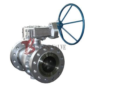 China Cast Steel Soft Seated Ball Valve , API 6D Side Entry Ball Valve 2 Inch - 36 Inch for sale