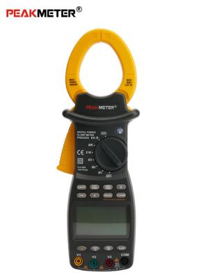 China True RMS Auto Range Digital Power Clamp Meter 9999 Counts Low Battery Indication for sale