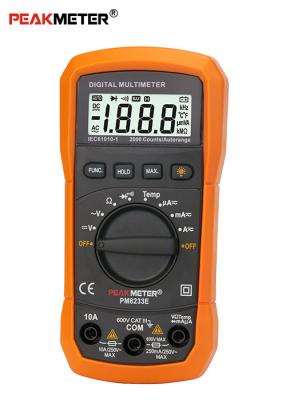 China Hig Precision Auto Range Digital Multimeter Frequency Measurement Overload Protection for sale