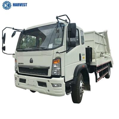 China 4x2 160hp 8cbm Swing Arm Garbage Compactor Special Purpose Truck for sale