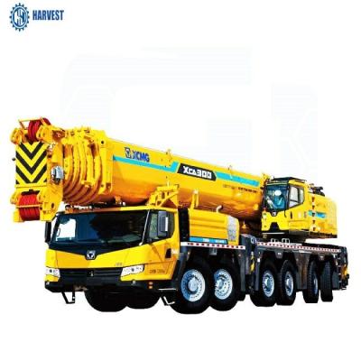 China 80m Boom 112m Lifting Height 300 Ton 7 Section Automatic XCMG All Terrain Crane for sale