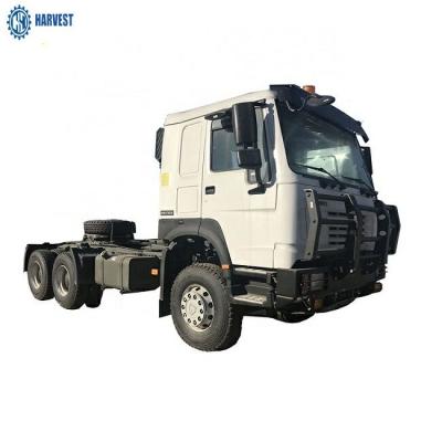 China Max Speed 101km/H SINOTRUK 6x6 All Wheel Drive 371hp Howo Tractor Head for sale