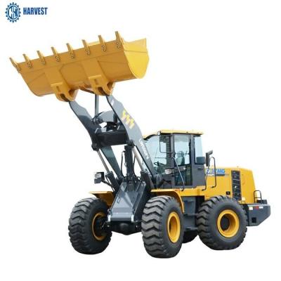 China XCMG Rated Load 5 ton LW500FV Wheel Loader Bucket Capacity 3m3 for sale