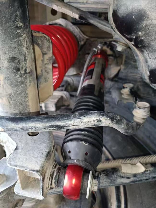 STR Suspension installation step 4 for Great Wall Cannon