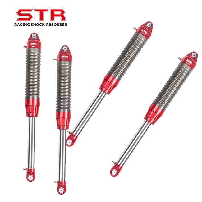 STR Strut Air Shock - installed on off-road vehicle