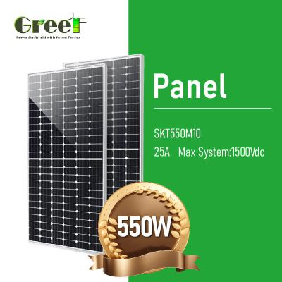China Sistema solar de controlador de carga MPPT con panel solar de silicio monocristalino en venta