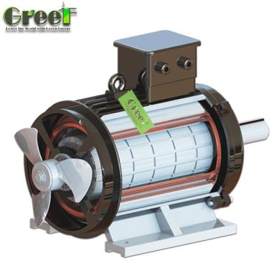 China gerador de ímã permanente de 50kw baixo RPM para a turbina eólica à venda